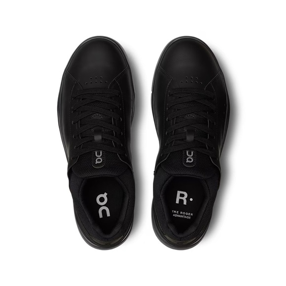 On Running Cloud Womens All Black THE ROGER Advantage Sneakers/Shoes | NEW/NIB🖤 - Picture 4 of 16